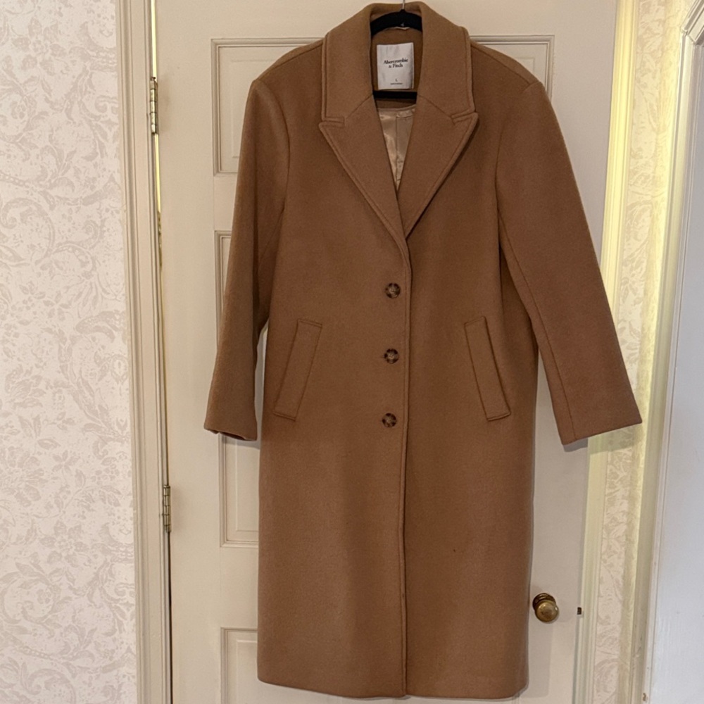 Abercrombie & Fitch Brown Trench Coat